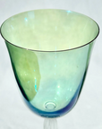 Vintage Turquoise Stem Glasses