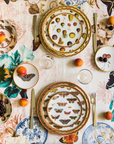 (Set of 6) Cabinet of Curiosities: Porcelain Bread Plates