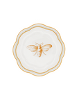 Bumble Garden Scalloped Starter Plate
