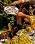 Provence Lavender Scalloped Starter Plate