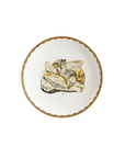(Set of 6) Cabinet of Curiosities: Porcelain Bread Plates