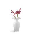 Opal White Vase 9.75"H