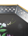 Hand Painted Floral Tray