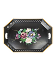 Hand Painted Floral Tray