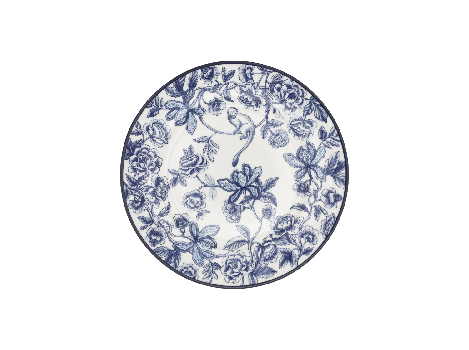 Charming Bloom Blue Plate