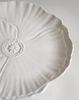 Cake Stand with Decorative Flower Design