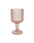 Vintage Style Pink Glassware Tumbler